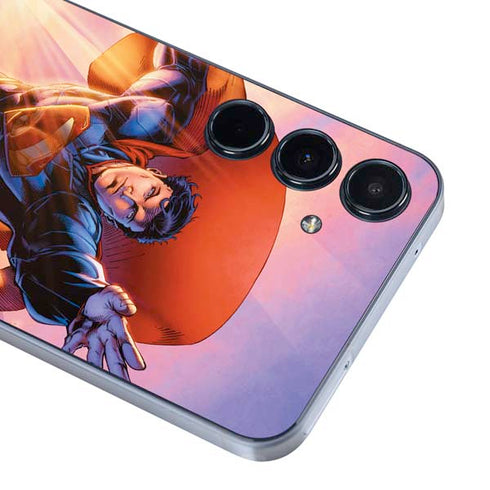 DC Comics Superman Unchained #1 75th Anniversary Cover Art by Jim Lee Galaxy A35 5G Skin